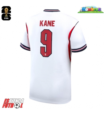 Inglaterra Harry Kane #9 Primera Equipación Mundial 2026 Manga Corta